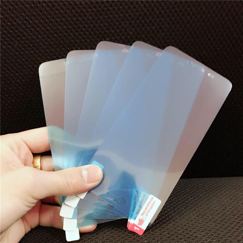 小米5納米防爆軟膜mi5x高清保護(hù)膜紅米note5超薄透明屏幕非鋼化膜